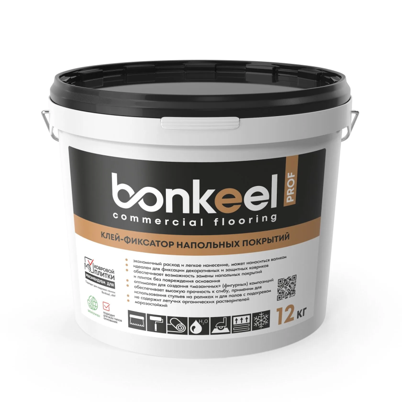 картинка Bonkeel Клей-фиксатор Bonkeel Prof для напольных покрытий, 12 кг ( ) магазин Симфония Пола - официальный дилер Bonkeel в России картинка Bonkeel Клей-фиксатор Bonkeel Prof для напольных покрытий, 12 кг ( ) магазин Симфония Пола - официальный дилер Bonkeel в России