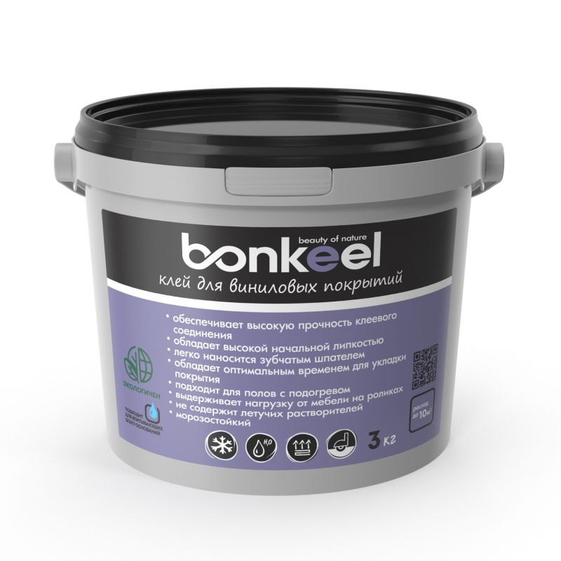 картинка Bonkeel Клей для виниловых покрытий BONKEEL ( ) магазин Симфония Пола - официальный дилер Bonkeel в России