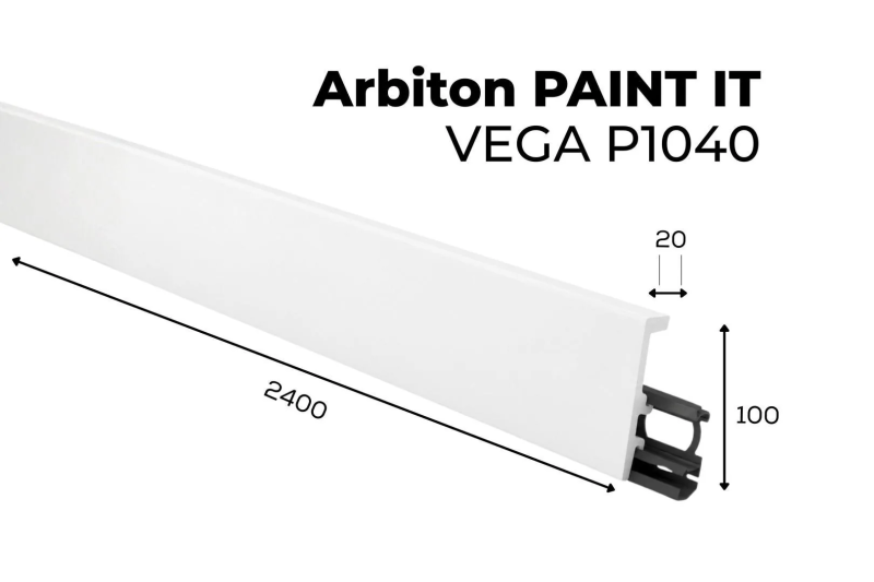 картинка Arbiton Цветной напольный плинтус Arbiton Плинтус Arbiton Vega HDPS P1040 2400х100х20мм Уп\10шт 558697 ( ) магазин Симфония Пола - официальный дилер Arbiton в России картинка Arbiton Цветной напольный плинтус Arbiton Плинтус Arbiton Vega HDPS P1040 2400х100х20мм Уп\10шт 558697 ( ) магазин Симфония Пола - официальный дилер Arbiton в России