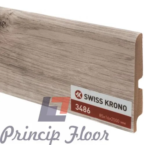 картинка Kronopol Плинтус Kronopol P85 3486, Latino Oak, 2500х85х16мм, 9шт\уп ( ) магазин Симфония Пола - официальный дилер Kronopol в России