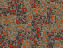 картинка Interface Ковровая плитка Interface (Интерфейс) Human Connections Stone Course 8343005 Orange/Stone 50x50 см (Интерфейс ) магазин Симфония Пола - официальный дилер Interface в России