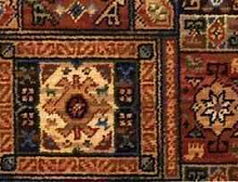 картинка Ulster Ковер Ulster (Ульстер) Ulster Glenavy Ethnic Panel Rust 2/2648, ширина 1,83 м 80% Шерсть / 20% полиамид (PA) (Ульстер ) магазин Симфония Пола - официальный дилер Ulster в России